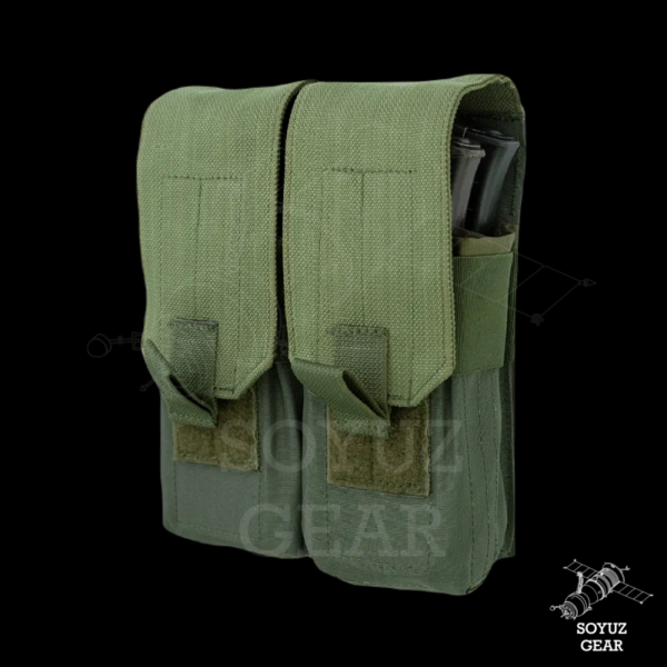 SSO Double x2 AK Mag Flap Pouch MOLLE