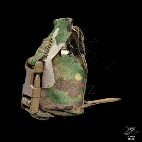 Gearcraft Grenade pouch with open flap and buckle